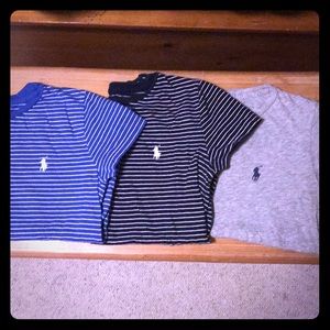 Lot of 3 xs women’s polo t shirts